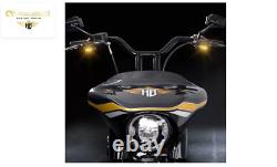 LED Front Turn Signals Blinkers for 2013 Harley-Davidson Softail Breakout CVO