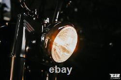 LED Headlights 7 With Parking Light + This Harley Davidson Softail Fat Boy