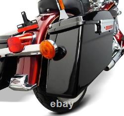 Lateral Bag Set With Supports For Harley-davidson Softail 86-17