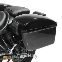 Lateral Hard Saddlebags For Harley Davidson Softail 18-20 Dallas Suitcases Cav