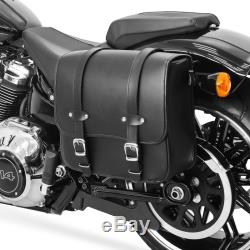 Lateral Saddlebag And Stand For Harley Davidson Softail 18-19 Reno 17l