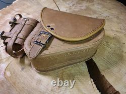 Light Brown Diablo Suspension Bag Compatible with Harley Davidson Softail
