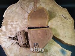 Light Brown Diablo Suspension Bag Compatible with Harley Davidson Softail