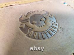 Light Brown Diablo Suspension Bag Compatible with Harley Davidson Softail