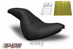 Luimoto Diamond Seat Cover Harley Davidson Blackline FXS Softail 2011-2012