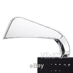 Mirror Style Ax Chrome With Led For Harley-davidson Softail Deluxe