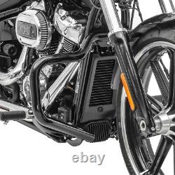 Mustache Cylinder Cover for Harley Davidson Softail 18-24 Black