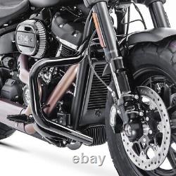 Mustache Cylinder Cover for Harley Davidson Softail 18-24 Black