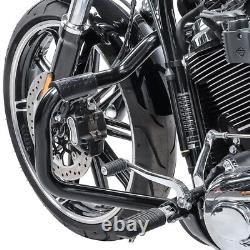 Mustache II Cylinder For Harley Davidson Softail 18-21 Black Et15