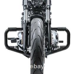Mustache II Cylinder For Harley Davidson Softail 18-22 Black