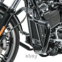 Mustache II Cylinder Pare For Harley-davidson Softail 2000-2017 Black