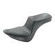 Mustang Custom Squareback Seat For Harley-davidson Softail 200 Tire 06-17