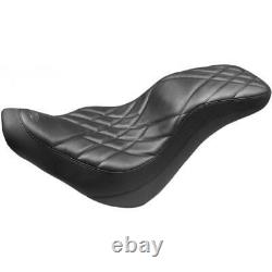 Mustang Day Tripper 2-Up Seat for Harley-Davidson Softail