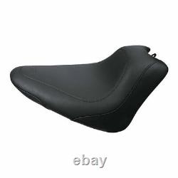 Mustang Large Tripper Solo Seat in Black, for Harley-Davidson FLS/S, FXS 11-17