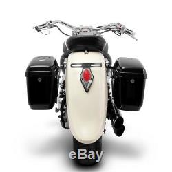 Nevada 20l Hard Saddlebags For Harley Davidson Heritage Softail Special