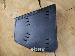 ODIN Blackline Side Bag Compatible With Harley Davidson Softail Limited