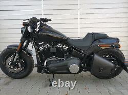 Odin Blackline Latral Pocket Black Harley Davidson Softail Limited Hd Manufacturer
