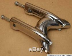 Original Harley Handlebar Riser Chrome Softail Rocker Custom