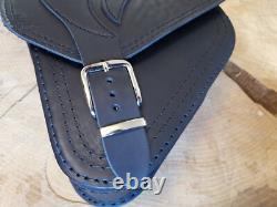 Oscillating Bag Black Eagle Suitable for Softail 1981-2023 Harley Davidson HD