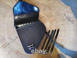 Oscillating Bag Black Eagle Suitable for Softail 1981-2023 Harley Davidson HD