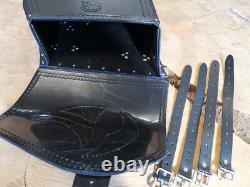 Oscillating Bag Black Eagle Suitable for Softail 1981-2023 Harley Davidson HD