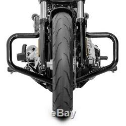 Pare Mustache Cylinder For Harley Davidson Softail 18-19 Black