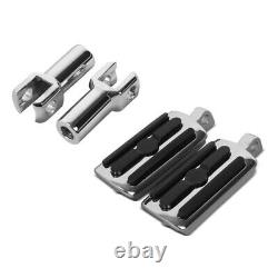 Passenger Footrest And Support P. Harley-davidson Softail 00-17 Cr1 Chrome