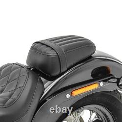 Passenger Saddle For Harley Davidson Softail Street Bob 18-21 Craft Stripe