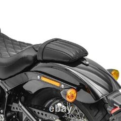 Passenger Saddle For Harley Davidson Softail Street Bob 18-21 Craft Stripe