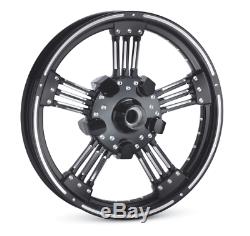 Rear Wheel Magnum 17 Harley-davidson Softail & Dyna From 2000 To 2017