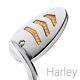 Rearview Mirror Chrome Flashing Style Arrow Led For Harley Dyna Softail Sportster