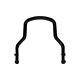 Round 5.5 High Sissy Bar, Black, For Harley-davidson Softail, Dyna, Sportster