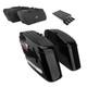 Sc6 Luggage Set + Interior Bags Compatible With Harley Davidson Softail Fat Bob