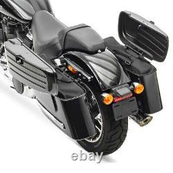 SC6 Luggage Set + Interior Bags Compatible with Harley Davidson Softail Fat Bob