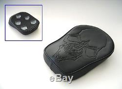 Saddle Leather Skull Harley Davidson Softail Cuppers Softail Dyna Bagger Touring 2