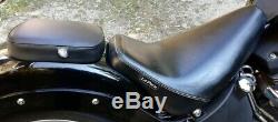 Seat Solo The Péra Bare Bone & Removable Pouf For Harley Davidson Softail