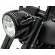 Set Of Road King Style Black Headlight Fairing For Harley Davidson Softail Heritage Fatboy, Etc.