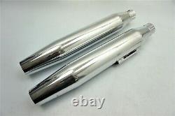 Silencer Exhaust 65739-87 65738 Harley Davidson Softail Evo Dyna Glide Q