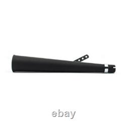 Silent Sei 24 Black, for Harley-Davidson Softail Dyna Mechanical Leather