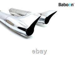 Silent Sport Exhaust Set for Harley-Davidson FLST Softail Heritage 2001-2002