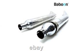 Silent Sport Exhaust Set for Harley-Davidson FLST Softail Heritage 2001-2002