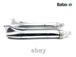 Silent Sport Exhaust Set for Harley-Davidson FLST Softail Heritage 2001-2002