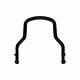 Sissy Bar Round 5.5" High, Black, For Harley-davidson Softail, Dyna, Sportster