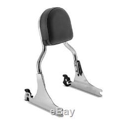 Sissy Bar CL + Luggage Rack For Harley-davidson Softail 07-17 Stainless Steel