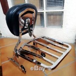 Sissy Bar Comfort & Clip-door Baggage Harley Davidson Softail Springer