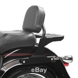 Sissy Bar Css Fix For Harley-davidson Softail 07-17 Black Door Luggage