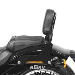 Sissy Bar Harley Davidson Softail Low Rider / S 18-20 Black Css