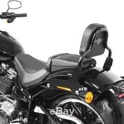 Sissy Bar Harley Davidson Softail Low Rider / S 18-20 Black Css