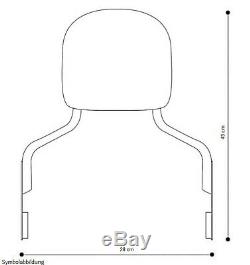 Sissy Bar Harley Davidson Softail Springer 88-04 Chrome