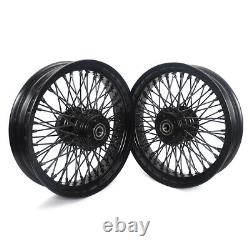 Softail Heritage Fatboy 16x3.5 Wheels 72 Spokes Front Rear for Harley